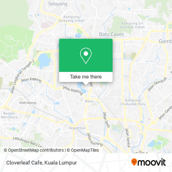 Cloverleaf Cafe map