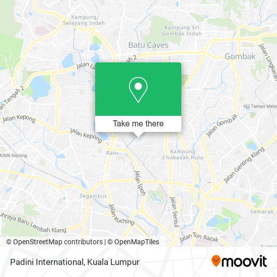 Padini International map