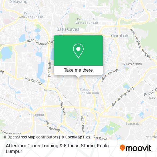 Afterburn Cross Training & Fitness Studio map