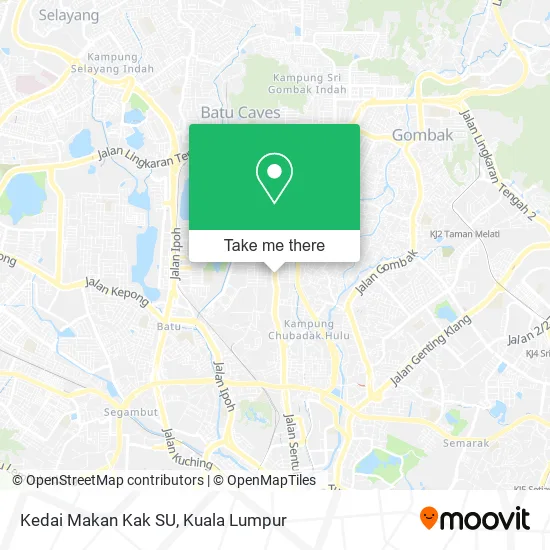 Kedai Makan Kak SU map