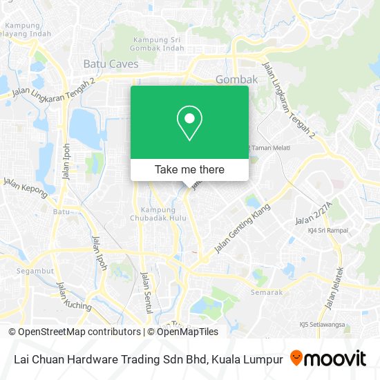 Lai Chuan Hardware Trading Sdn Bhd map