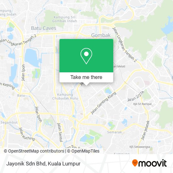 Jayonik Sdn Bhd map