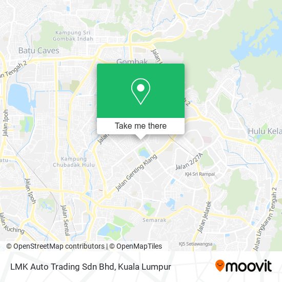 Peta LMK Auto Trading Sdn Bhd