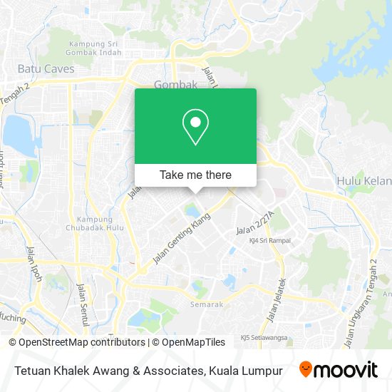 Peta Tetuan Khalek Awang & Associates