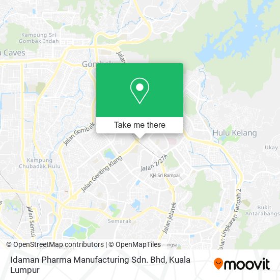 Peta Idaman Pharma Manufacturing Sdn. Bhd