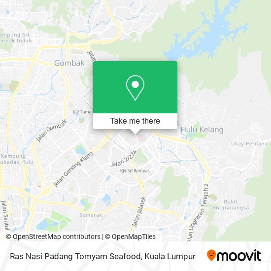 Ras Nasi Padang Tomyam Seafood map