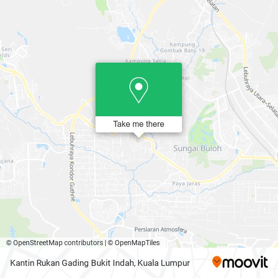 Kantin Rukan Gading Bukit Indah map