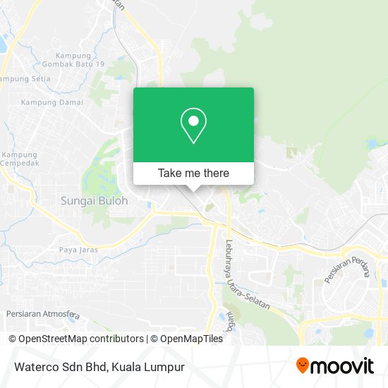 Waterco Sdn Bhd map