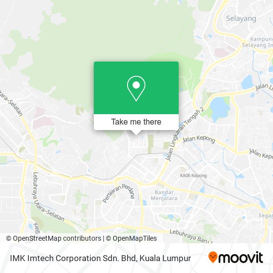 Peta IMK Imtech Corporation Sdn. Bhd