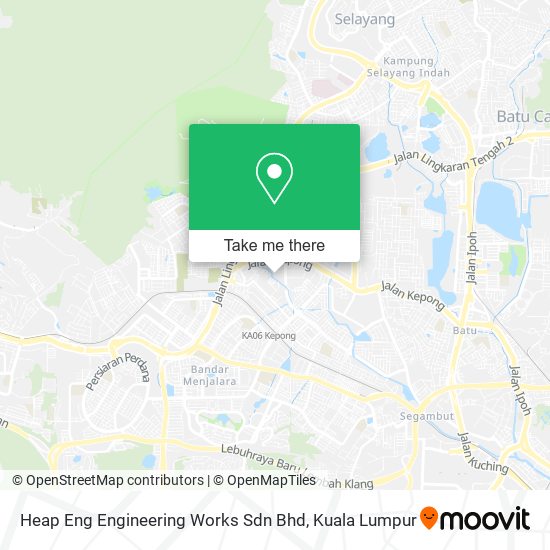 Heap Eng Engineering Works Sdn Bhd map