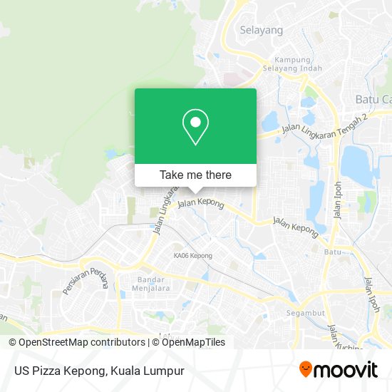 Peta US Pizza Kepong
