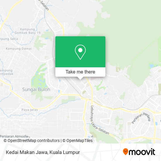 Kedai Makan Jawa map