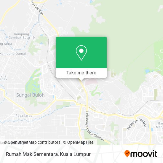 Rumah Mak Sementara map