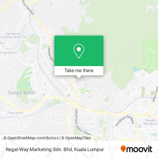 Peta Regal-Way Marketing Sdn. Bhd
