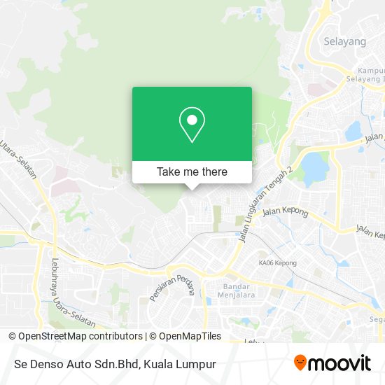 Se Denso Auto Sdn.Bhd map