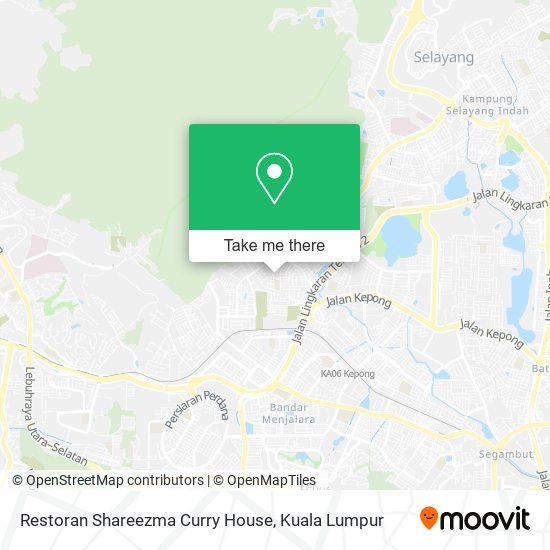 Restoran Shareezma Curry House map
