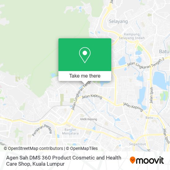 Agen Sah DMS 360 Product Cosmetic and Health Care Shop map