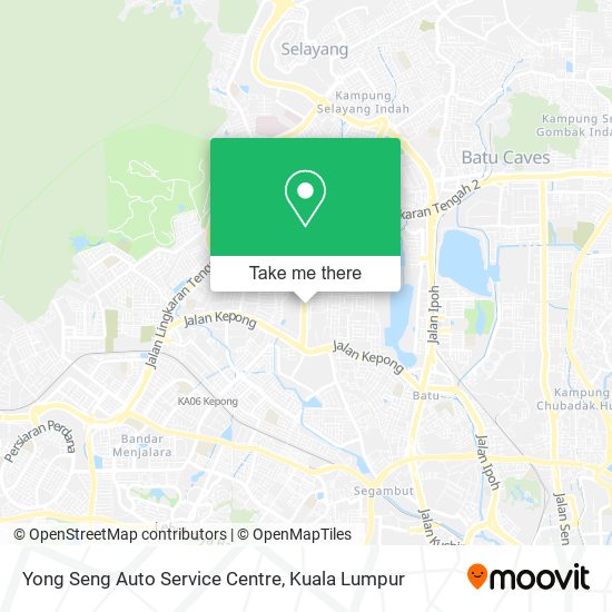 Yong Seng Auto Service Centre map