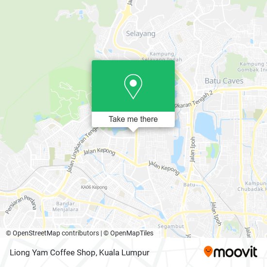 Liong Yam Coffee Shop map