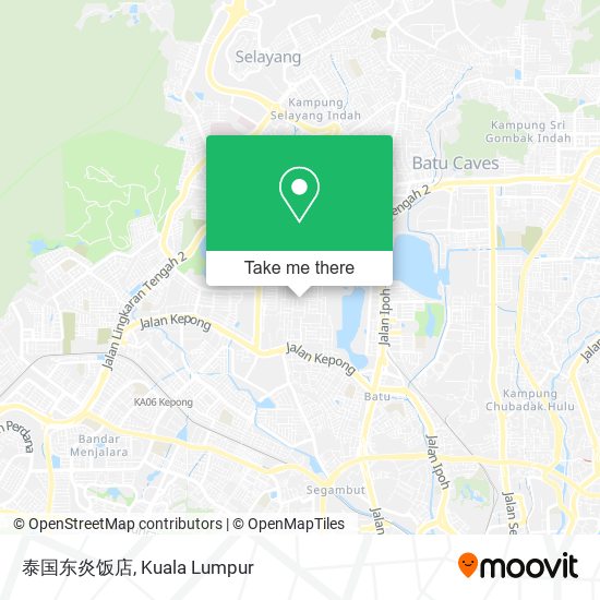 泰国东炎饭店 map