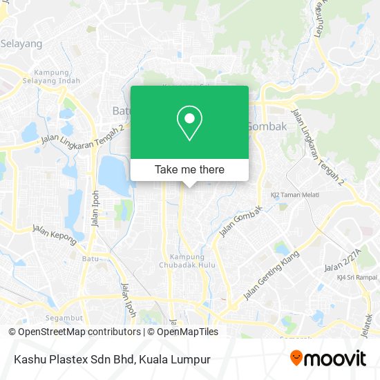 Kashu Plastex Sdn Bhd map