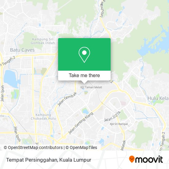 Peta Tempat Persinggahan