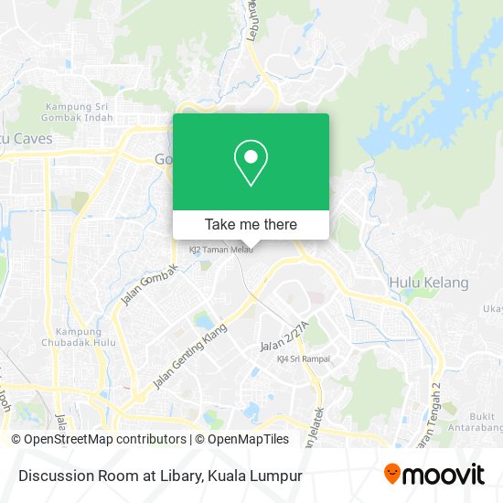 Discussion Room at Libary map