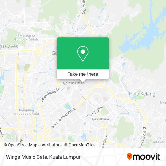 Wings Music Cafe map
