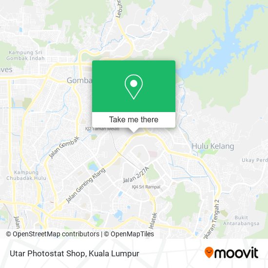 Peta Utar Photostat Shop