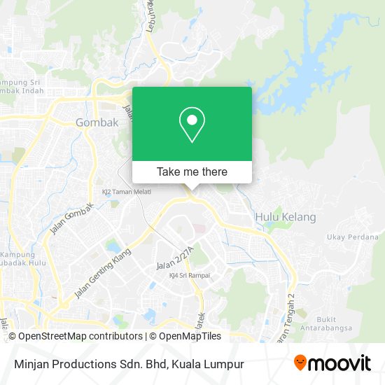 Minjan Productions Sdn. Bhd map
