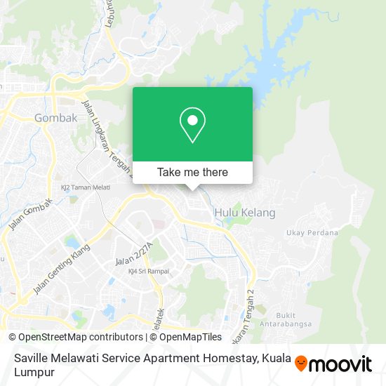 Saville Melawati Service Apartment Homestay map