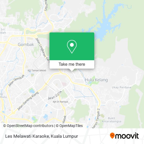 Les Melawati Karaoke map