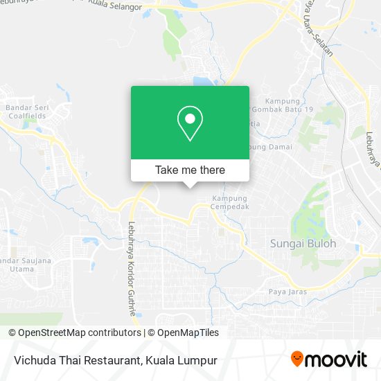 Vichuda Thai Restaurant map