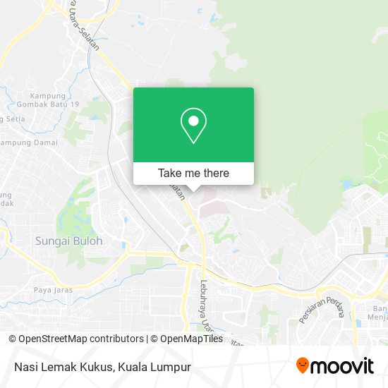 Nasi Lemak Kukus map