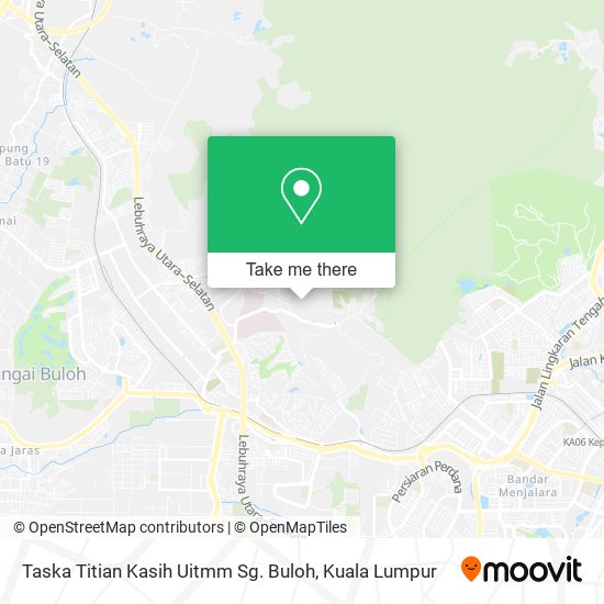 Taska Titian Kasih Uitmm Sg. Buloh map