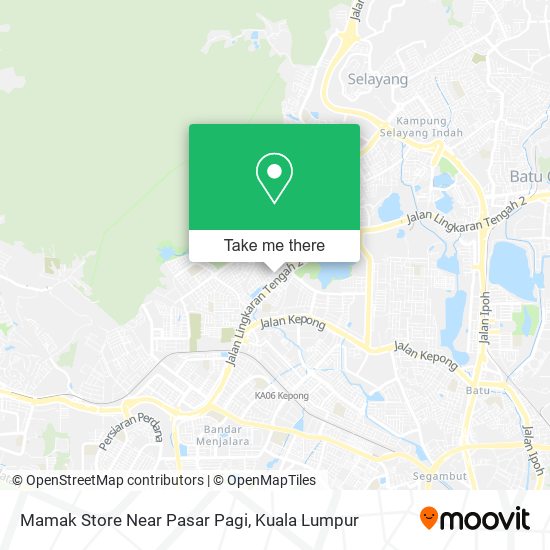 Mamak Store Near Pasar Pagi map
