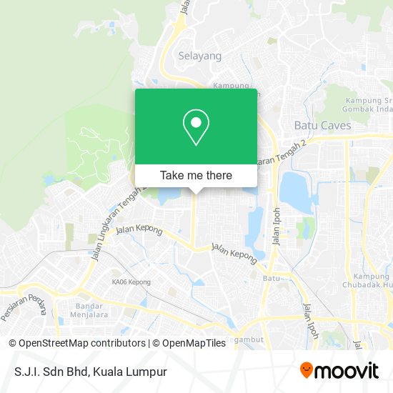 S.J.I. Sdn Bhd map