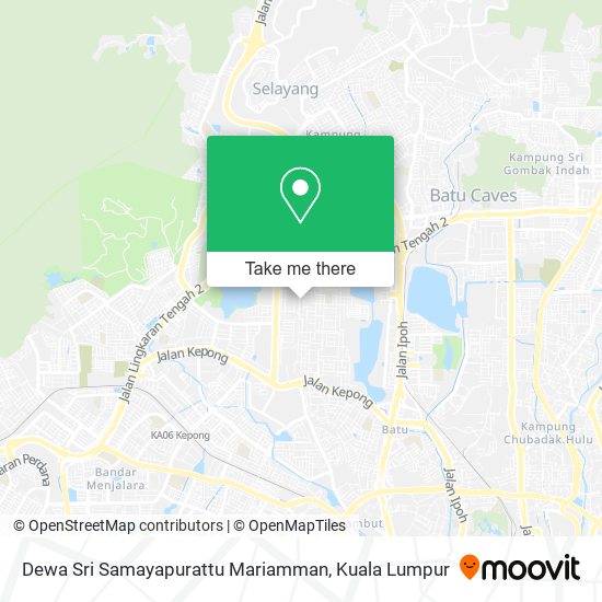 Dewa Sri Samayapurattu Mariamman map