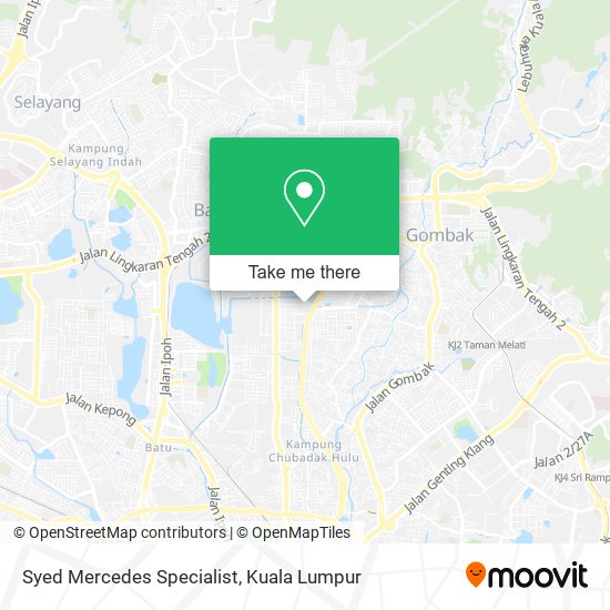 Syed Mercedes Specialist map