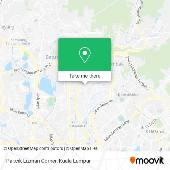 Peta Pakcik Lizman Corner