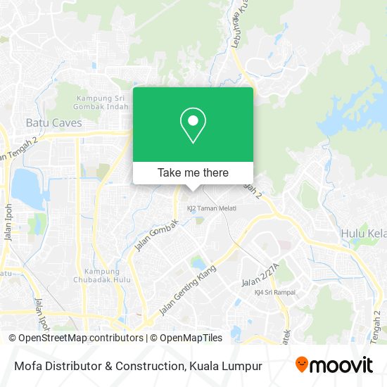 Mofa Distributor & Construction map