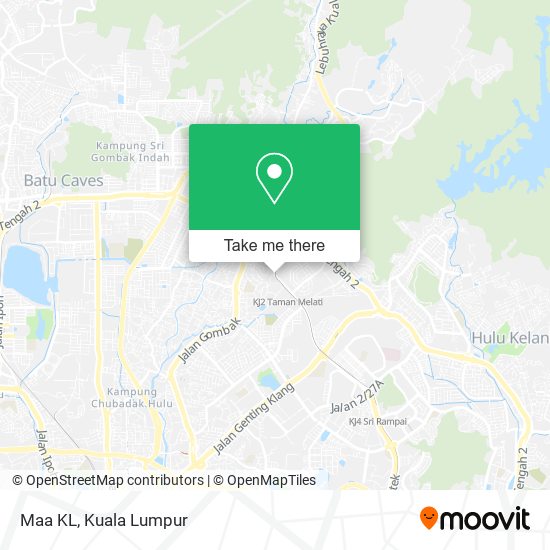 Maa KL map