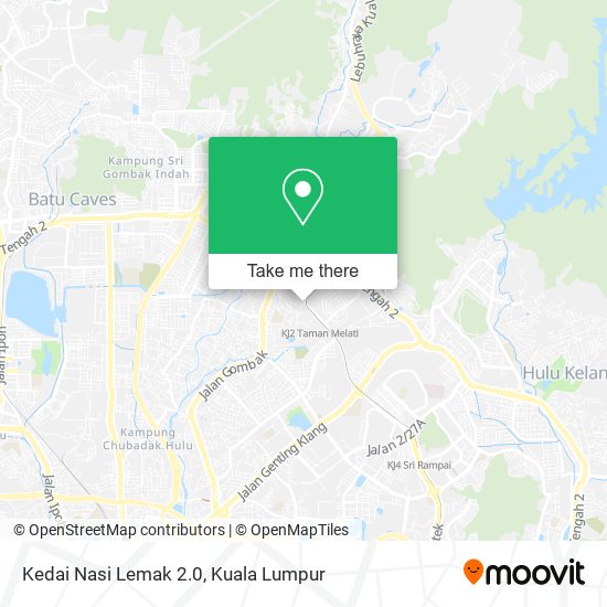 Kedai Nasi Lemak 2.0 map