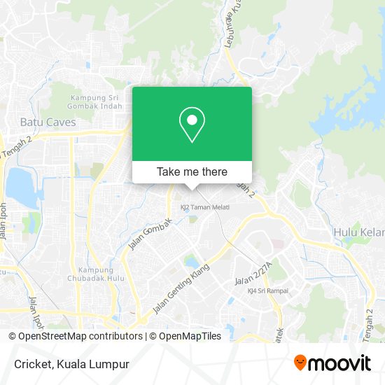 Cricket map