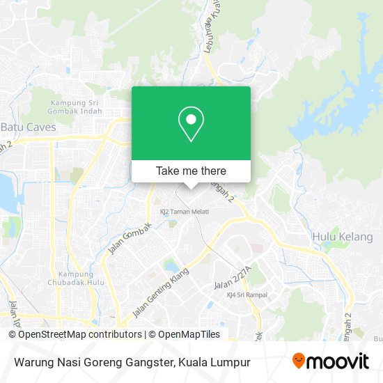 Warung Nasi Goreng Gangster map
