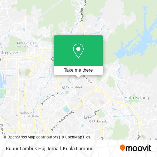 Peta Bubur Lambuk Haji Ismail