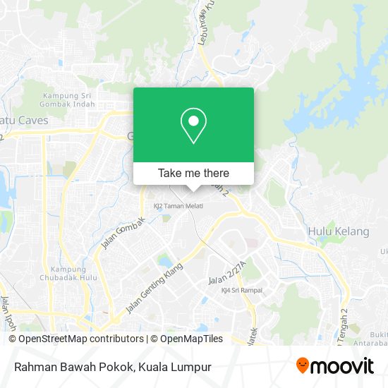 Rahman Bawah Pokok map