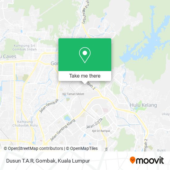 Dusun T.A.R, Gombak map