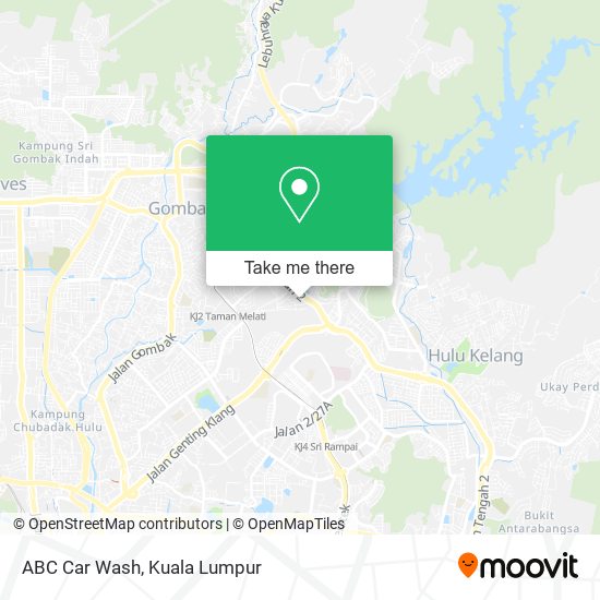 ABC Car Wash map