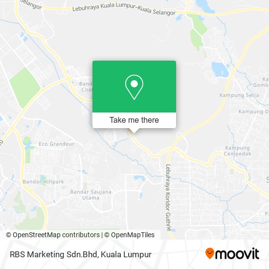 RBS Marketing Sdn.Bhd map